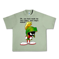 Oil Green marvin the martian looney toons Urban Heavy Tee - artisFamous