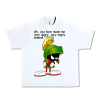 White marvin the martian looney toons Urban Heavy Tee - artisFamous