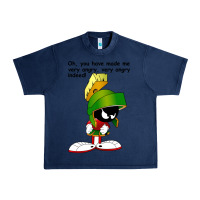 Navy marvin the martian looney toons Urban Heavy Tee - artisFamous