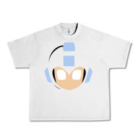 Lunar Rock mega man retro video game face Urban Heavy Tee - artisFamous