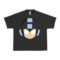 Mega Man Retro Video Game Face Urban Heavy Tee | Teevron