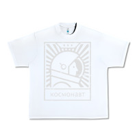 White cosmonaut – retro soviet space race Urban Heavy Tee - artisFamous