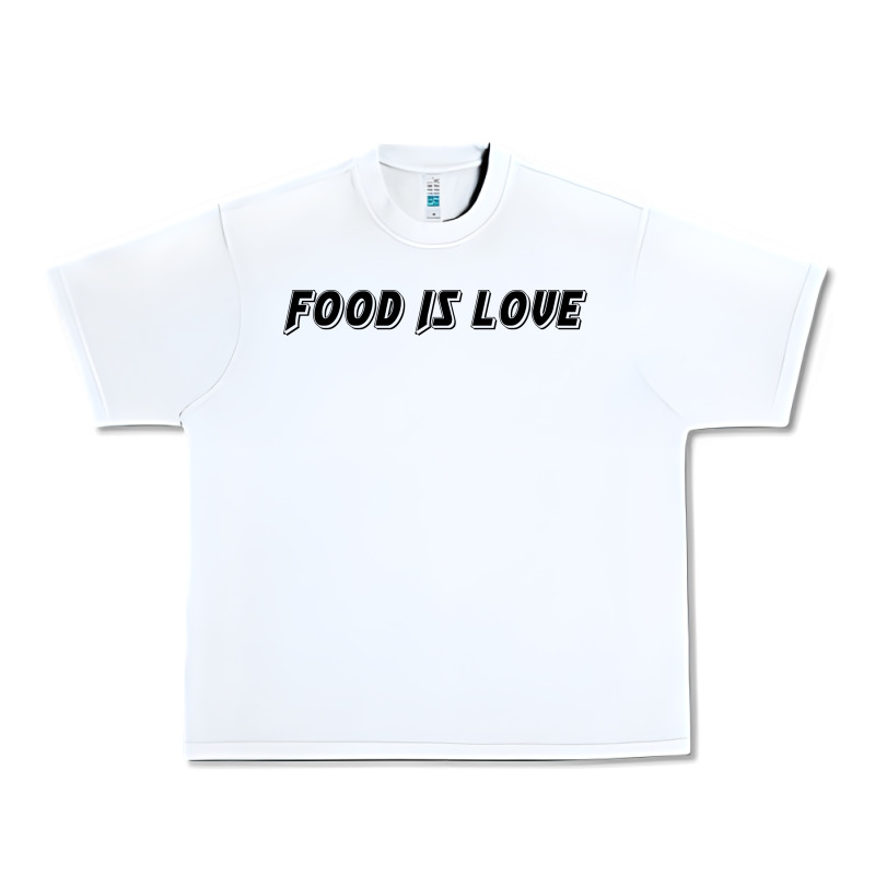 Food Is Love Urban Heavy Tee by artisFamous | Teevron