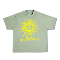 Oil Green chains Urban Heavy Tee - artisFamous