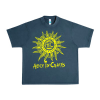 Midnight Navy chains Urban Heavy Tee - artisFamous