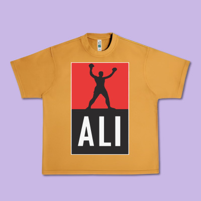 Ali The Legend Urban Heavy Tee Designed By Artisfamous