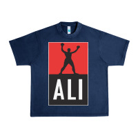 Navy ali the legend Urban Heavy Tee - artisFamous