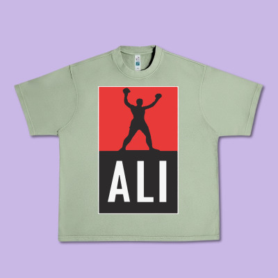 Ali The Legend Urban Heavy Tee Designed By Artisfamous