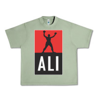 Oil Green ali the legend Urban Heavy Tee - artisFamous