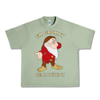 Oil Green santa grumpy Urban Heavy Tee - artisFamous