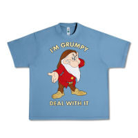Pebble Blue santa grumpy Urban Heavy Tee - artisFamous