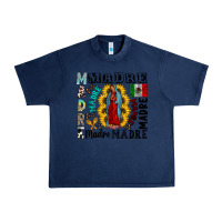 Navy madre Urban Heavy Tee - CowhideDigitalArt