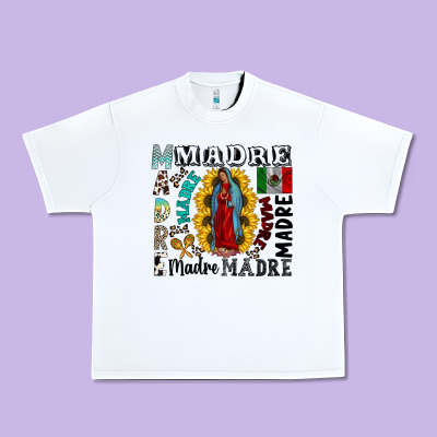 Madre Urban Heavy Tee Designed By Cowhidedigitalart