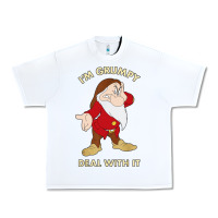 White santa grumpy Urban Heavy Tee - artisFamous