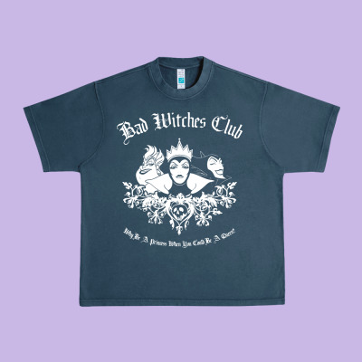 Villains Bad Club Urban Heavy Tee Designed By Artisfamous