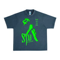 Midnight Navy stab movie Urban Heavy Tee - artisFamous