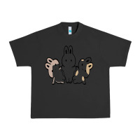 Pigment Black bunnys Urban Heavy Tee - artisFamous