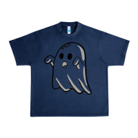 Navy ghost Urban Heavy Tee - artisFamous