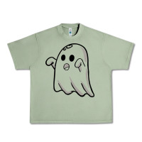 Oil Green ghost Urban Heavy Tee - artisFamous