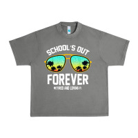 Tornado school out forever retired teacher retro summer Urban Heavy Tee - artisFamous