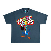 Midnight Navy froot loops toucan sam Urban Heavy Tee - artisFamous