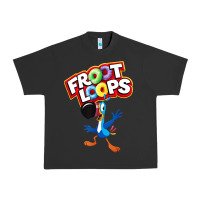 Pigment Black froot loops toucan sam Urban Heavy Tee - artisFamous
