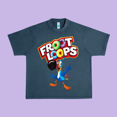 Froot Loops Toucan Sam Urban Heavy Tee Designed By Artisfamous