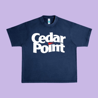 Cedar Point Urban Heavy Tee Designed By Artisfamous