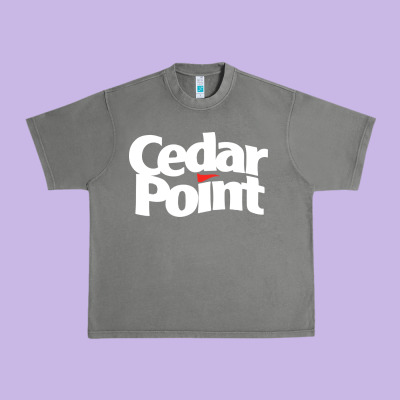 Cedar Point Urban Heavy Tee Designed By Artisfamous
