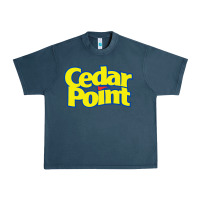 Midnight Navy cedar point Urban Heavy Tee - artisFamous