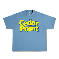 Pebble Blue cedar point Urban Heavy Tee - artisFamous