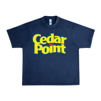 Navy cedar point Urban Heavy Tee - artisFamous