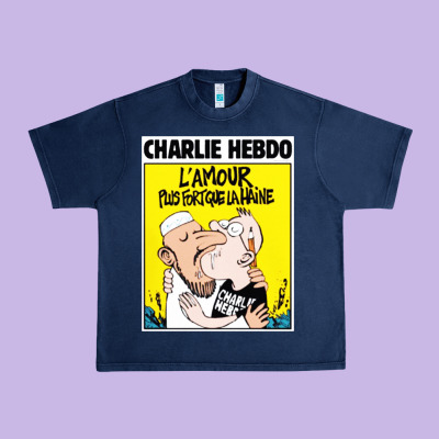 Charlie Hebdo Urban Heavy Tee Designed By Artisfamous
