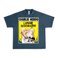 Midnight Navy charlie hebdo Urban Heavy Tee - artisFamous