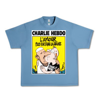 Pebble Blue charlie hebdo Urban Heavy Tee - artisFamous