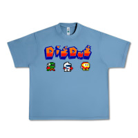 Pebble Blue dig dug Urban Heavy Tee - artisFamous