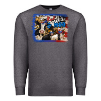 Charcoal Heather Red White Moo Heifers Premium Sweatshirt - RanaPortraitStore