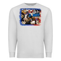 Dove Grey Red White Moo Heifers Premium Sweatshirt - RanaPortraitStore
