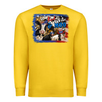 Lemon Red White Moo Heifers Premium Sweatshirt - RanaPortraitStore