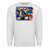 Oatmeal Heather Red White Moo Heifers Premium Sweatshirt - RanaPortraitStore