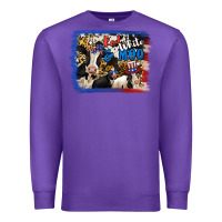 Purple Red White Moo Heifers Premium Sweatshirt - RanaPortraitStore