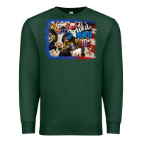 Sports Green Red White Moo Heifers Premium Sweatshirt - RanaPortraitStore