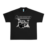 Black ludwig drum Urban Heavy Tee - artisFamous
