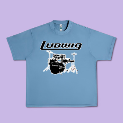 Ludwig Drum Urban Heavy Tee Designed By Artisfamous