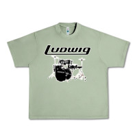 Oil Green ludwig drum Urban Heavy Tee - artisFamous