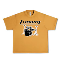 Peanut Butter ludwig drum Urban Heavy Tee - artisFamous