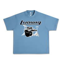 Pebble Blue ludwig drum Urban Heavy Tee - artisFamous