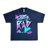 Navy 1980's style totally rad 80s casual  v.10.1 tank top Urban Heavy Tee - artisFamous