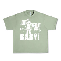 Oil Green American bodybuilder Urban Heavy Tee - artisFamous