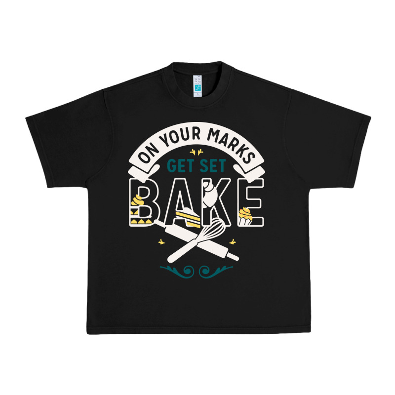 On Your Marks Get Set Bake Urban Heavy Tee by artisFamous | Teevron